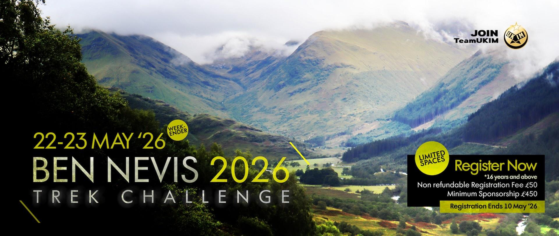 Summer Ben Nevis Challenge 2026