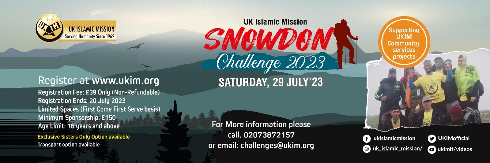 Summer Snowdon Challenge 2023