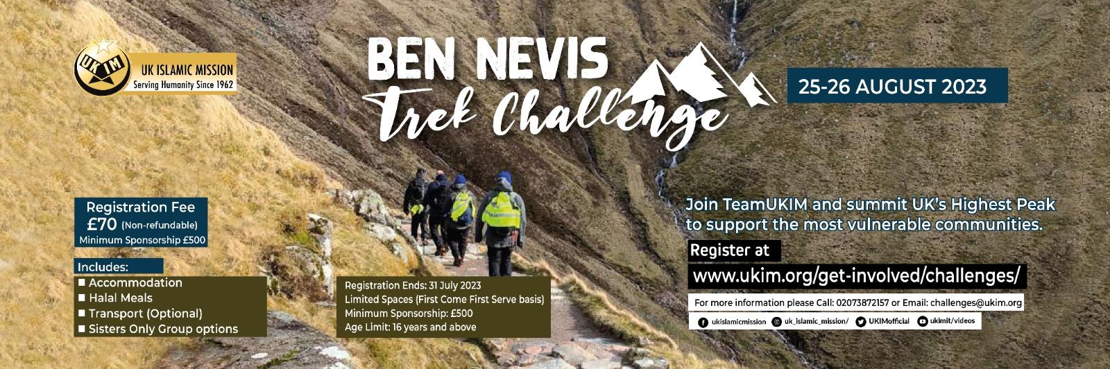 Summer Ben Nevis Challenge 2023